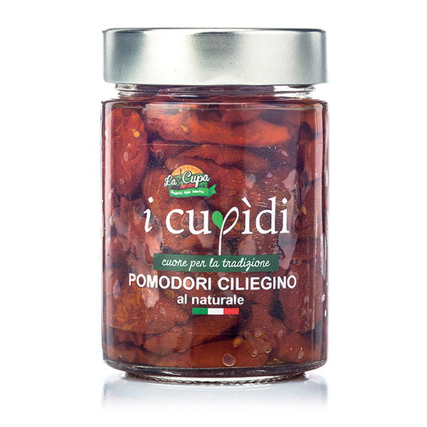La Cupa prodotti agricoli tipici salentini pomodori secchi ciliegino in vaso 300 gr