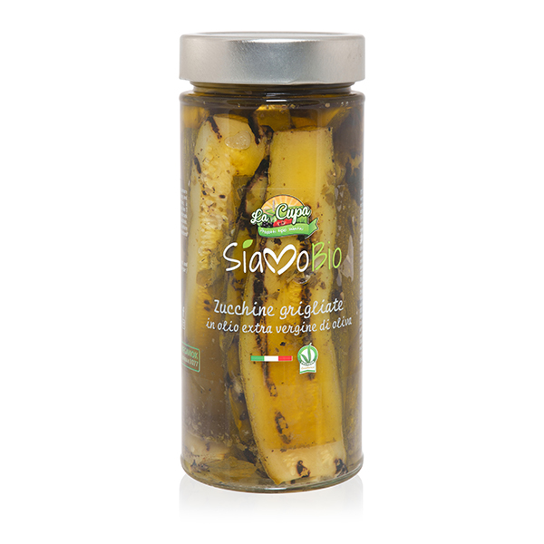 la cupa prodotti agricoli tipici salentini zucchine grigliate in olio evo bio